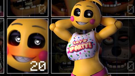 toy chica naked|FNaF Sexy Toy Chica Compilation& .